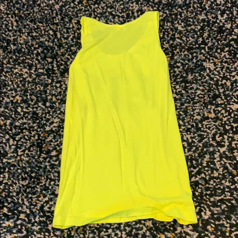 NWOT EIU TankTop size M. Neon yellow - Picture 5 of 5